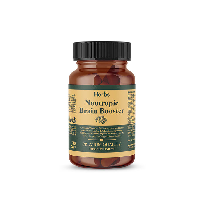 HERB'S Neuro sharp-Nootropic Brain and Memory Booster (13 active ingredients) 30capsules