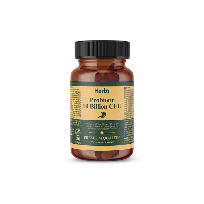HERB'S Probiotics Premium 10 billion CFU Complex (18 Strains) 30capsules