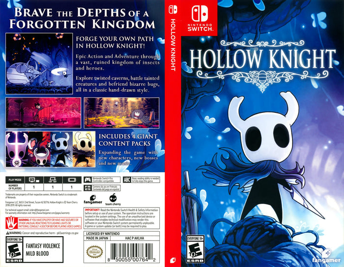 Hollow Knight Switch - Video Game - Used - CaveGamers - Image 3