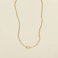 Jude Link Lock Charm Necklace