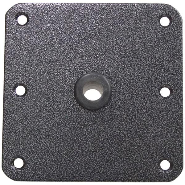 Kingpin 177mm x 177mm (7" x 7") Mild Steel Grey Finish Square Base