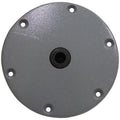 Kingpin 203mm (8") High-Strength Aluminium Grey Finish Round Base