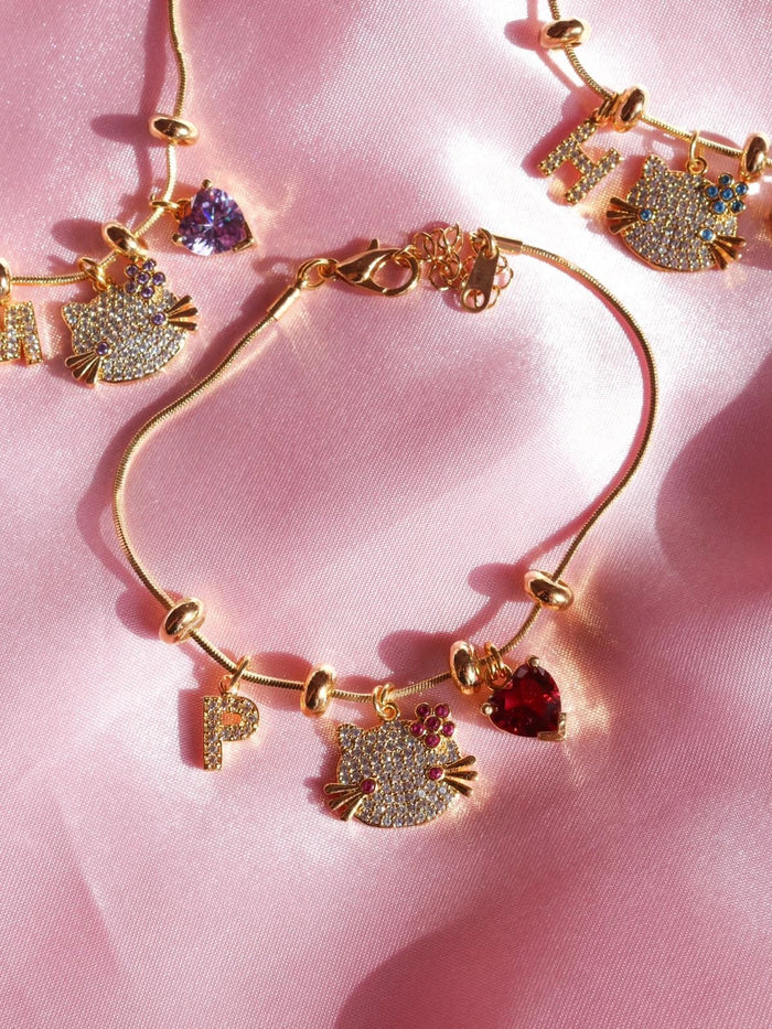 Kitty Friendship Bracelet