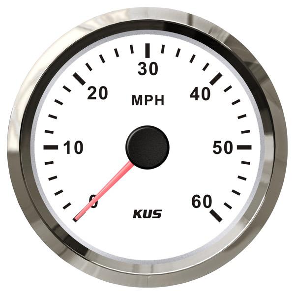 KUS 12V Speedometer Gauge NMEA 2000 - 85mm Dia.