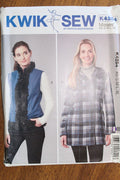 kwik sew K4254, Misses Jackets and Vests, Uncut Sewing Pattern