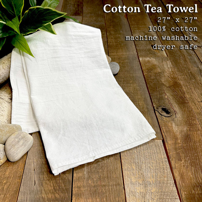 Life Is Better On The Trails - Custom Cotton Tea Towel