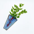 Long Beach Blue Wall Vase - No One Alike