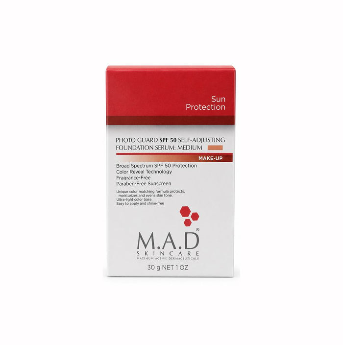 M.A.D Sun Protection Photo Guard SPF50 Self Adjusting Foundation Serum
