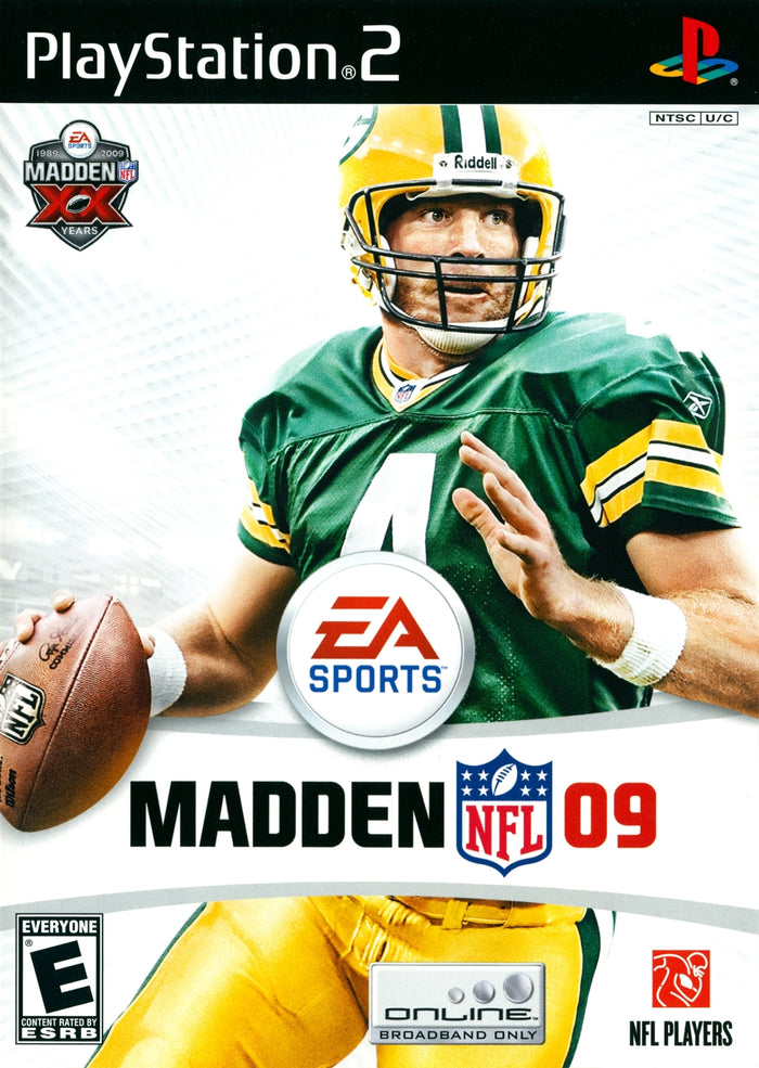 Madden NFL 09 PS2 - Video Game - Used - CaveGamers