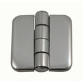 Marine Town Covered Hinges S/S - Length Flat: 36mm - Width: 40mm - Depth: 9mm