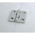 Marine Town Hinges S/S - Length Flat: 38mm - Width: 38mm - Split: 19/19mm
