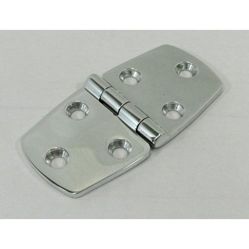 Marine Town Hinges S/S - Length Flat: 76mm - Width: 38mm - Split: 38/38mm