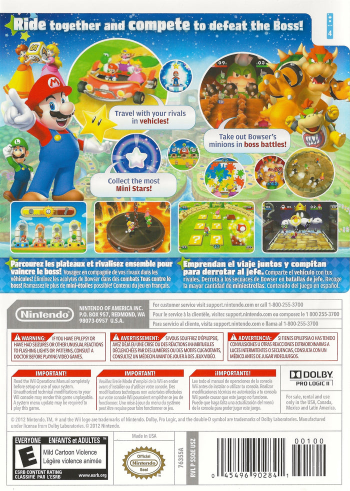 Mario Party 9 Wii - Video Game - Used - CaveGamers - Image 2