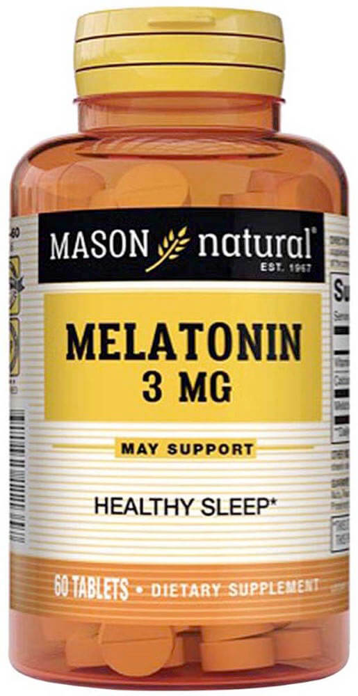 MASON Melatonin 3 Mg - 60 Tablets