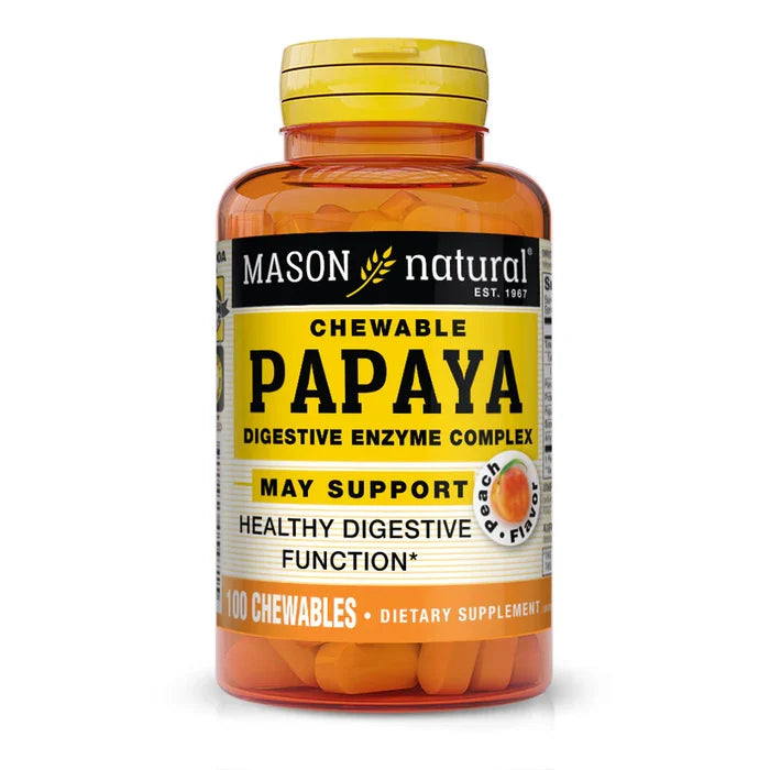 MASON Papaya Digestive Chewable 100tabs