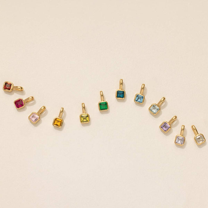 May Birthstone Charm