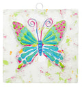 Mini Art Fanciful Butterfly Print Charm