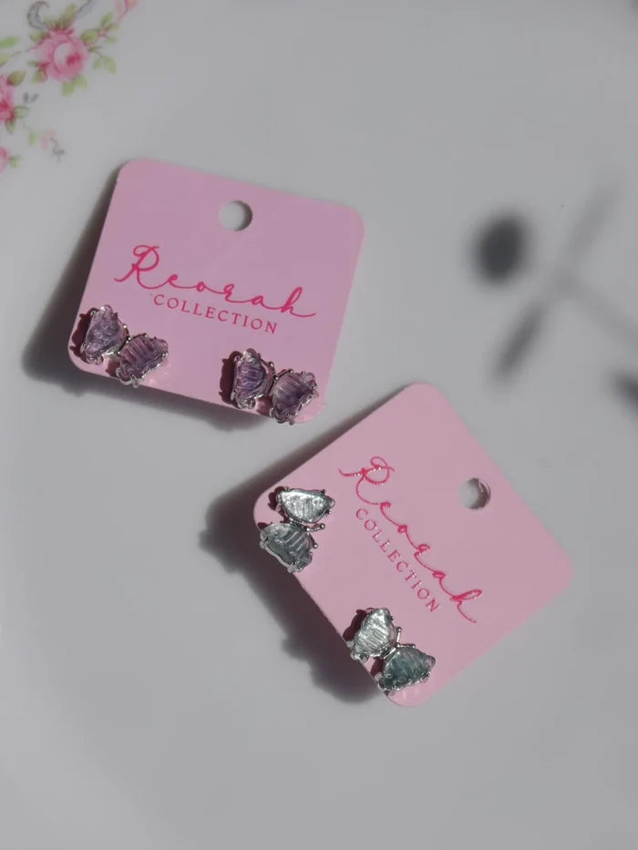 Minimal Butterfly Earring