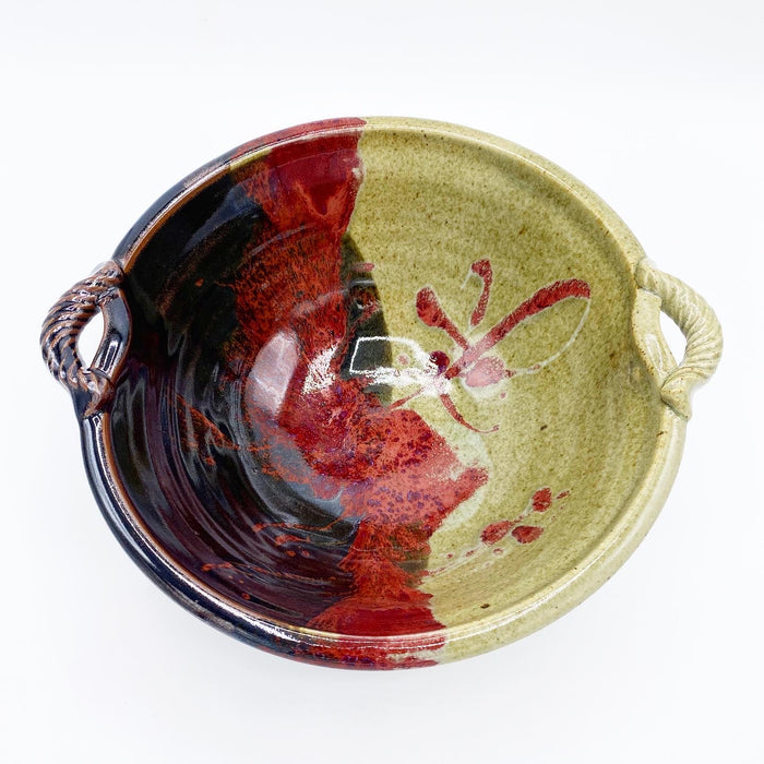 Mountain Sunrise Serving Bowl - No One Alike