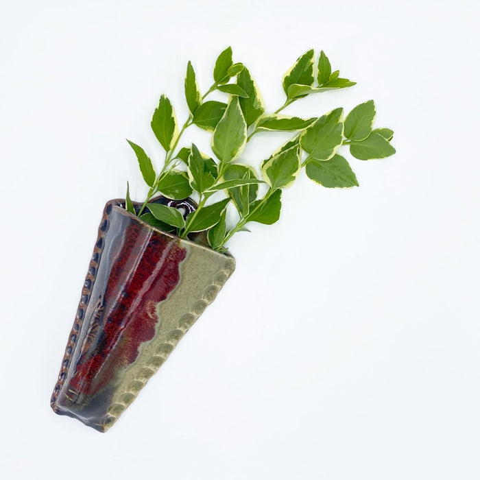 Mountain Sunrise Wall Vase Two - No One Alike