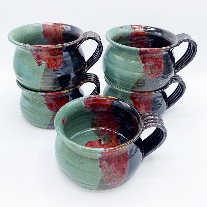Mountain Sunset Soup Mug - No One Alike