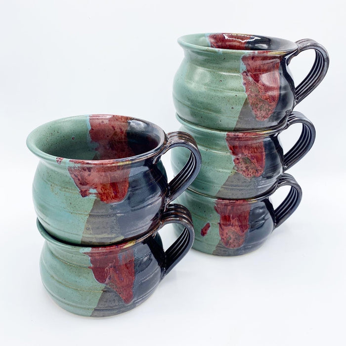 Mountain Sunset Soup Mug - No One Alike