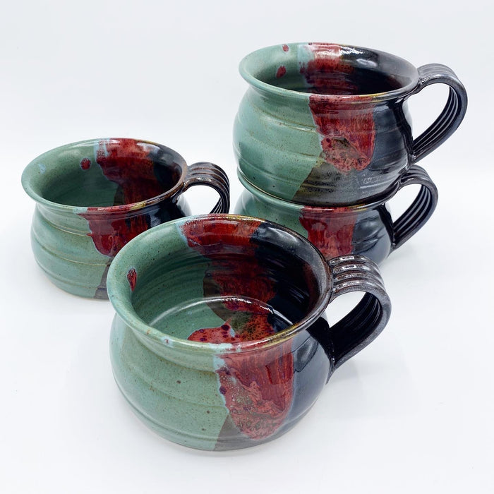 Mountain Sunset Soup Mug - No One Alike