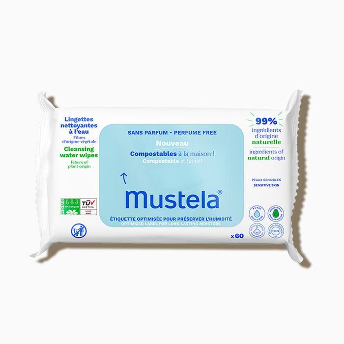 MUSTELA Lingettes Gm x60 Wipes