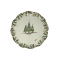 Natale Signed Ruffled Cake Plate