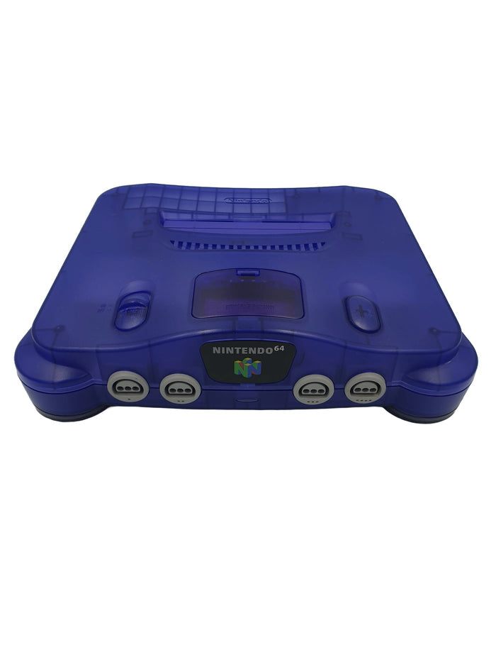 Nintendo 64 Console - Grape Purple N64 - Video Game System - Used - CaveGamers - Image 2