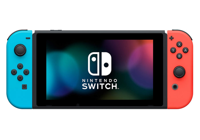 Nintendo Switch Console - Blue & Red [HAC-001] - Video Game System - Used - CaveGamers - Image 2