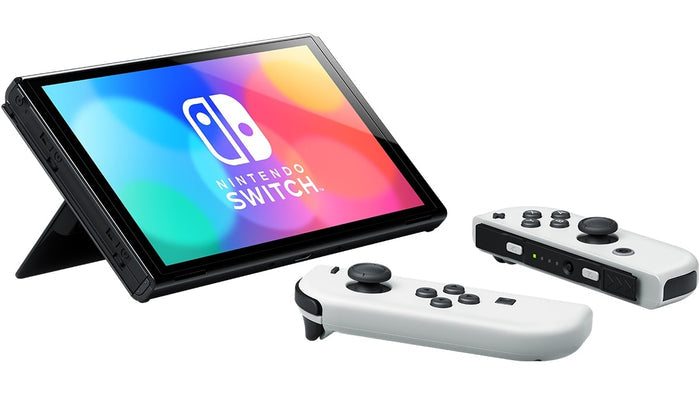 Nintendo Switch OLED Console - White [HEG-001] - Video Game System - Used - CaveGamers - Image 2