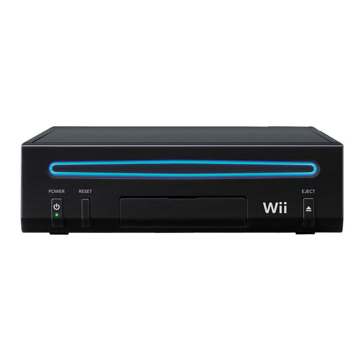 Nintendo Wii Console - Black RVL-101 [Not Backwards Compatible] - Video Game System - Used - CaveGamers
