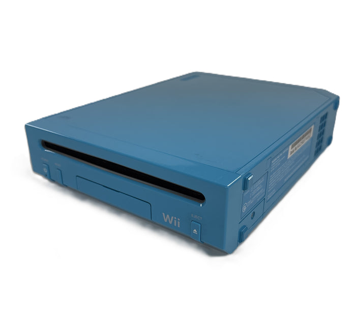 Nintendo Wii Console - Blue RVL-101 [Not Backwards Compatible] - Video Game System - Used - CaveGamers - Image 2