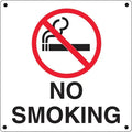 NO SMOKING (symbol)- 12"w x 12"h Aluminum Sign - UnitedSign
