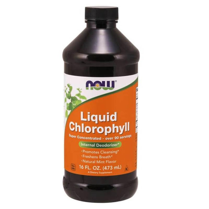 NOW Liquid Chlorophyll – 16 fl oz (473 mL)