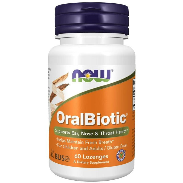 NOW OralBiotic – 60 Lozenges