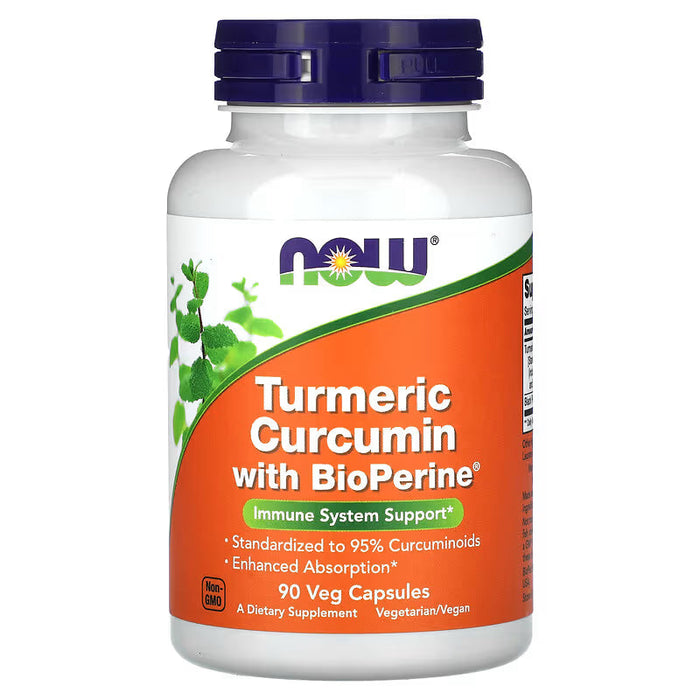 Turmeric Curcumin with Bioperine 90 Veg Capsules