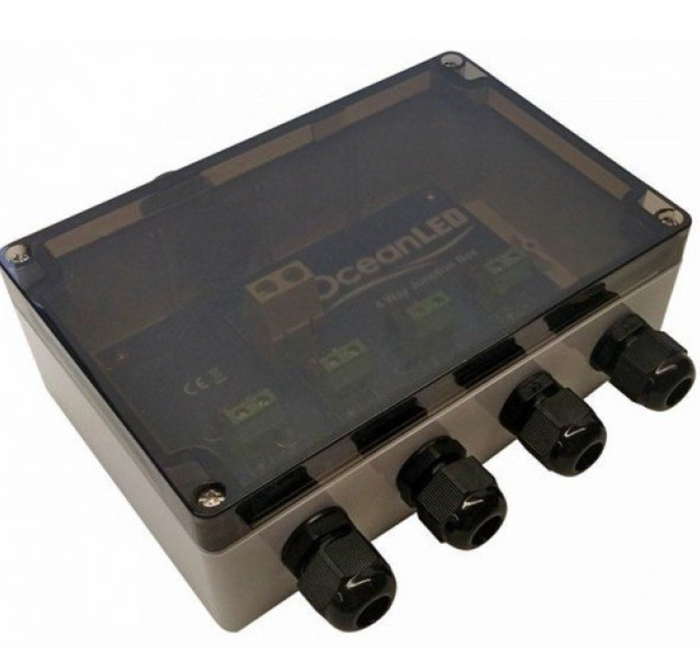 OceanLED 4 way V DC Power Junction Box