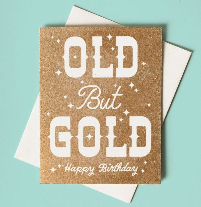 Old But Gold Card