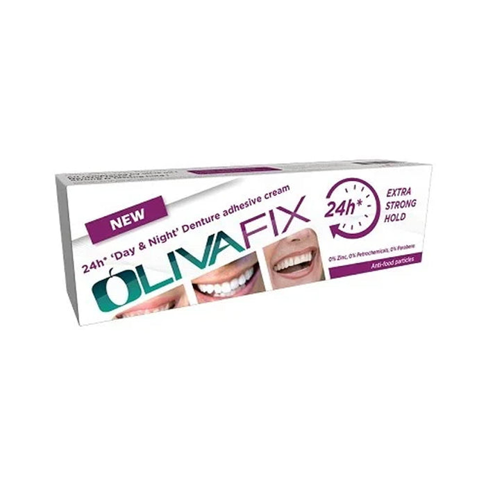OLIVAFIX 24H Day&Night Denture Adhesive Cream 40g