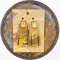 Osage Wood Tassel Earrings - No One Alike