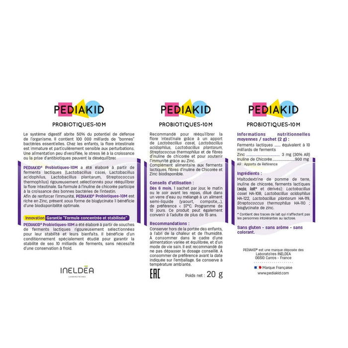 PEDIAKID Probiotics - 10M