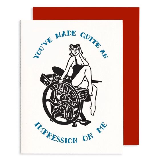 Pin- Up Impression Card