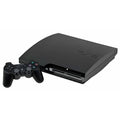 PlayStation 3 Slim 250GB Console - Black 2001B 2101B PS3 - Video Game System - Used - CaveGamers