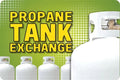 Propane Tank Exchange- 24"w x 16"h Aluminum Sign - UnitedSign