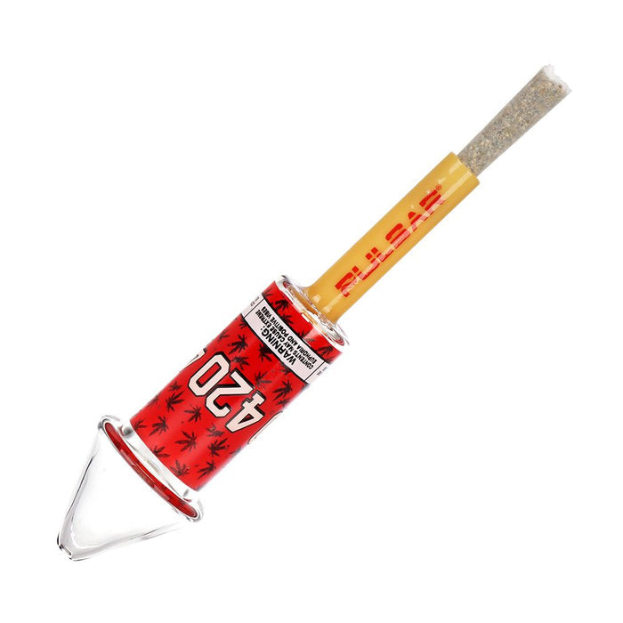 Pulsar Bottle Rocket Glass Joint & Cone Holder