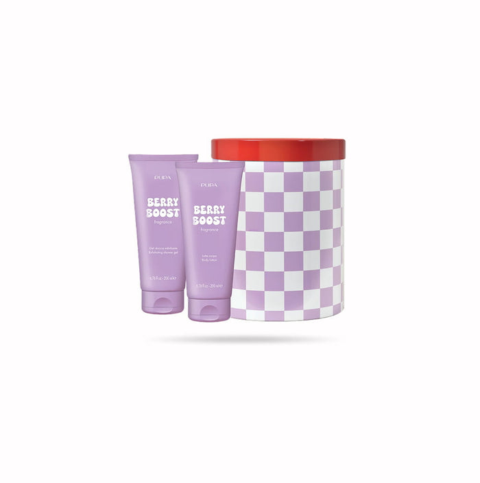 PUPA MILANO HAPPY BOX KIT G.ESF.+L/C BERRY