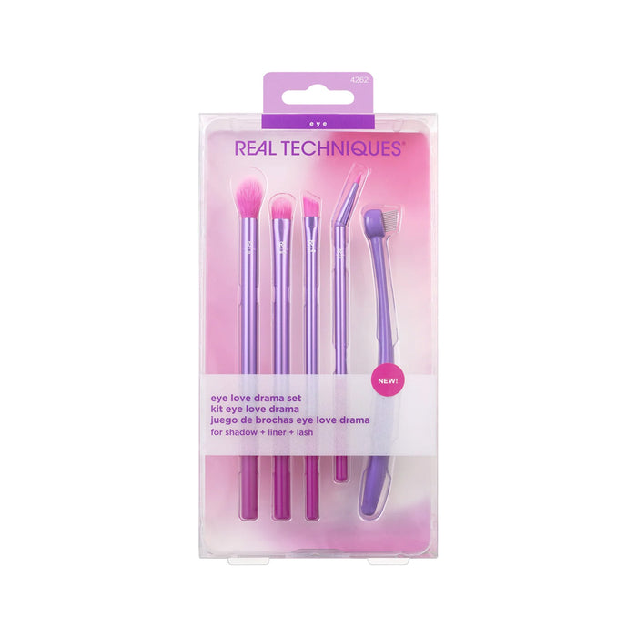 REAL TECHNIQUES Eye Love Drama Makeup Brush Set