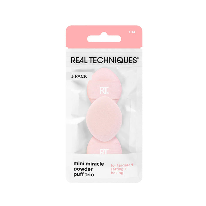 REAL TECHNIQUES Mini Miracle Powder Puff Trio
